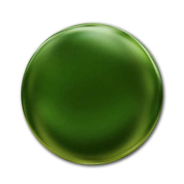 Groene badge geïsoleerd op witte achtergrond — Stockfoto