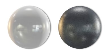 kusursuz yansıma üzerinde beyaz izole ile rozet