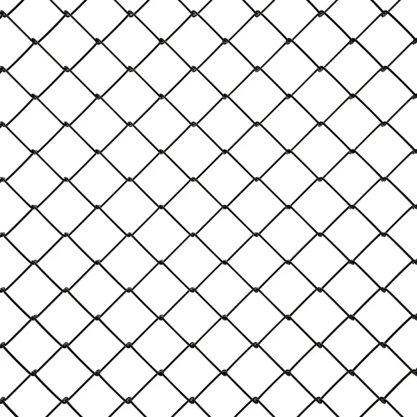 3d Wire hegn sort plast - Stock-foto