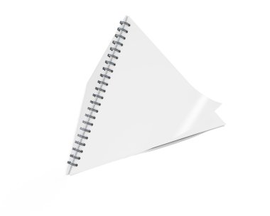 boş kağıt takvim 3d, piramit takvim