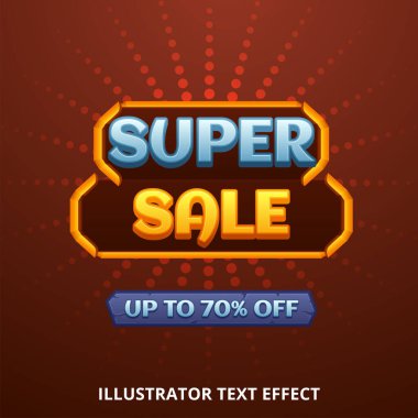 Süper Satış Modern Banner tasarım şablonu