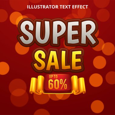 Süper Satış Modern Banner tasarım şablonu