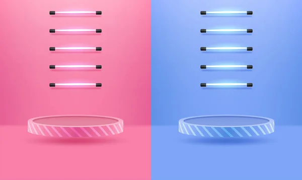 Elegant Podium Light Effect Show Your Product Εικονογράφηση Αρχείου