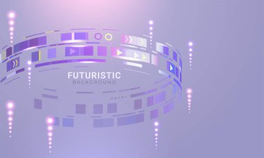 vektör arkaplan soyut teknoloji iletişim kavramı