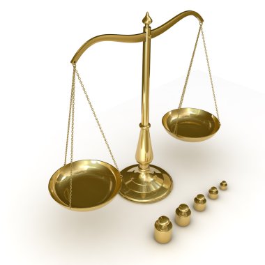 Scales of justice clipart