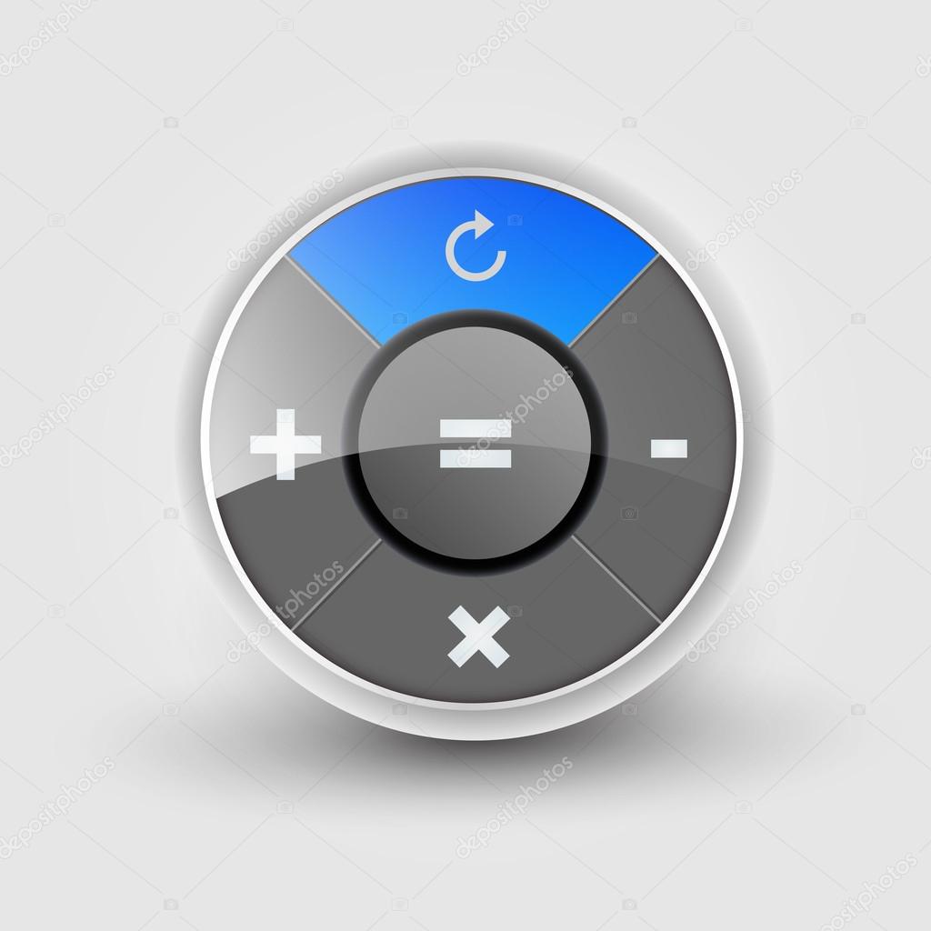 User interface calculator icon