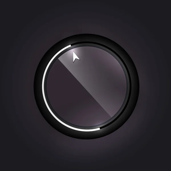 Volume knob with LED 2 — Stock Vector © vipervxw 2886674