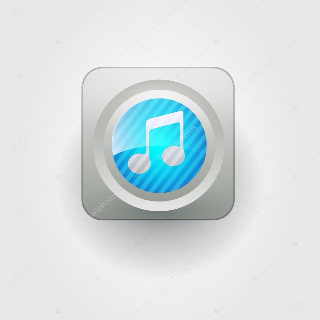User interface icon for media player
