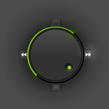 vektör kullanıcı arayüzü tarama öğesi