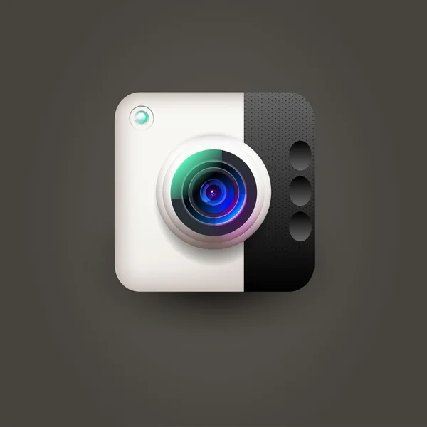 User interface camera icon — Stock Vector