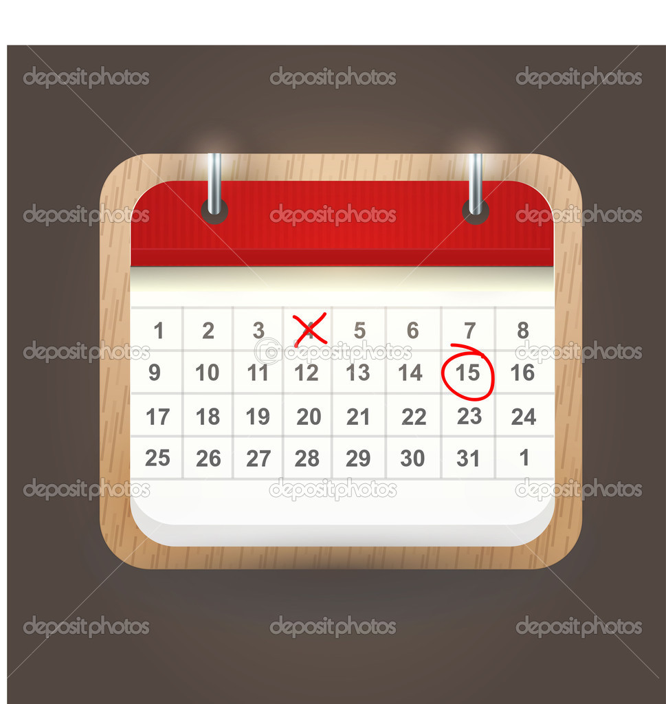 User interface calendar