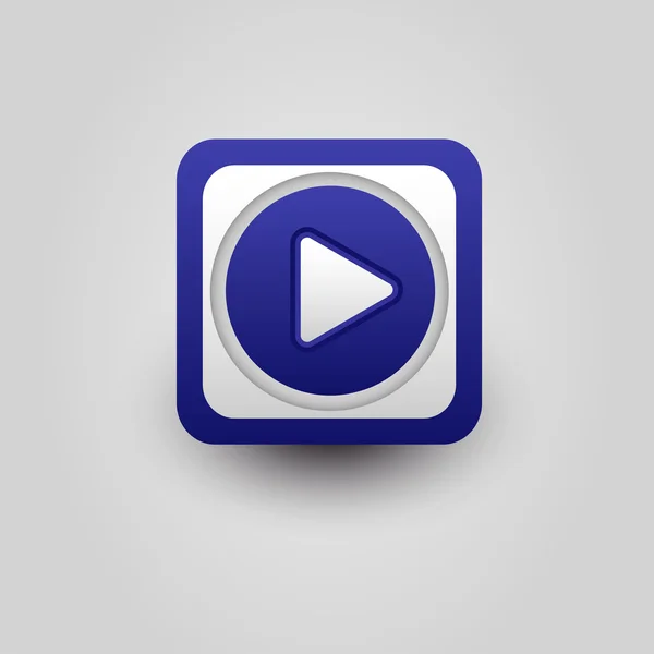 Ícone de media player —  Vetores de Stock