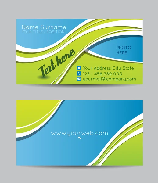 Business cards — Stockvector