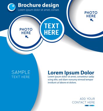 Dalga ile mavi arka plan