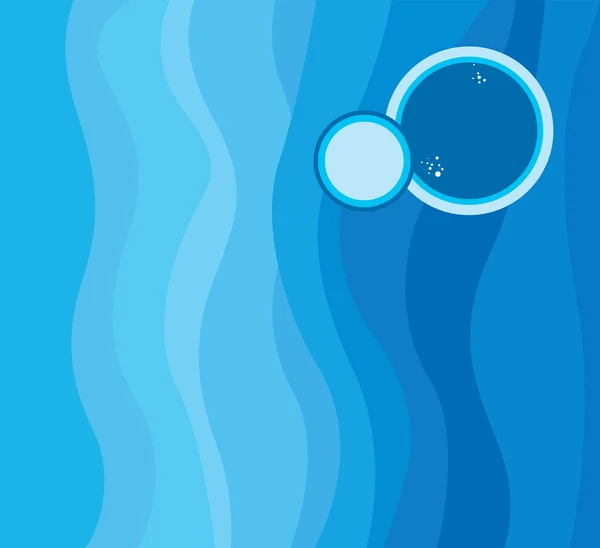 Agua abstracta — Vector de stock