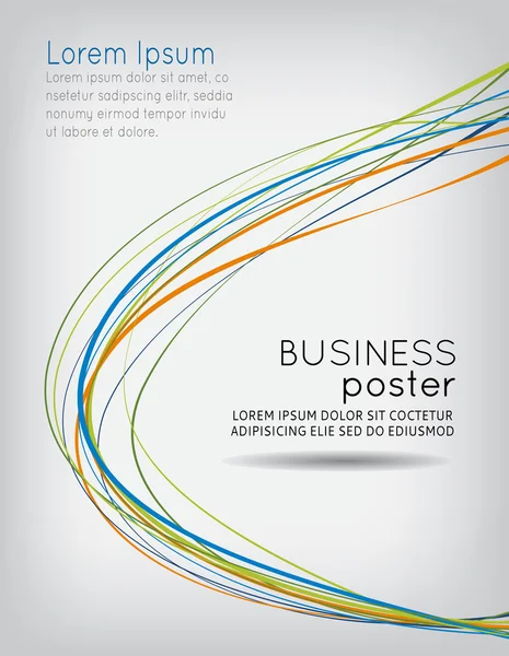 Flyer or brochure template — Stock Vector