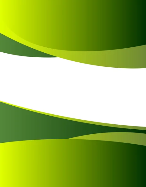 Abstract Groene en witte achtergrond — Stockvector