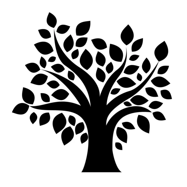 Дерево ізольовані — стоковий вектор