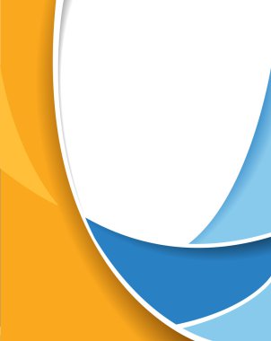 Dergi kapağı ve poster şablonu