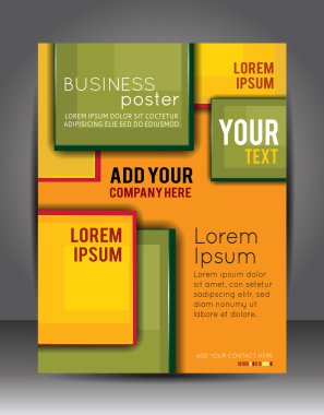 Soyut iş geçmişi.