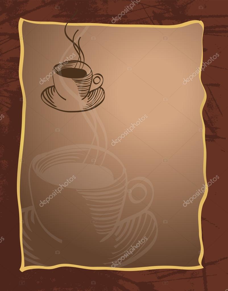 Menu for cafe Stock Vector Image by ©igordudas #51280307