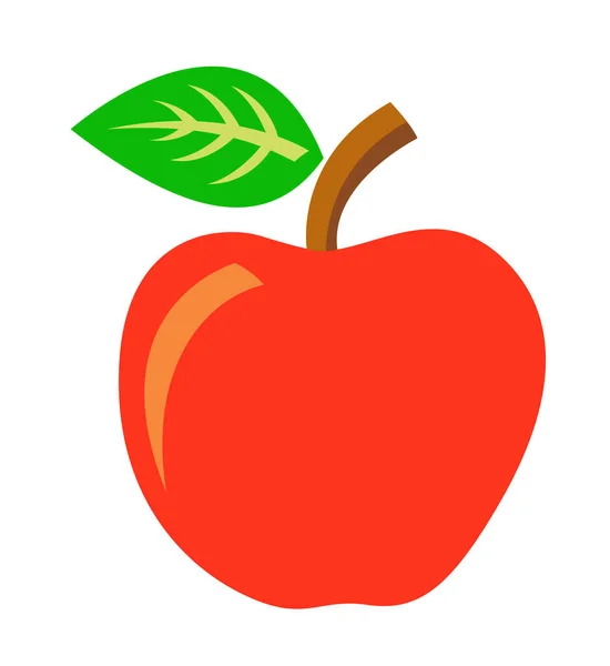 Icono Signo Apple Ilustración — Foto de Stock