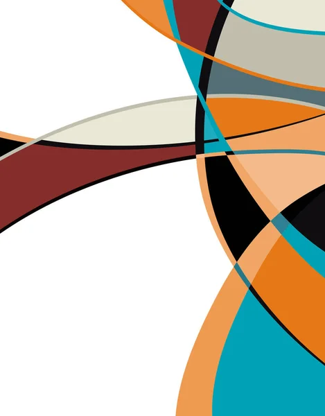 Vector Abstracte Futuristische Geometrische Concept Illustratie Laag Template — Stockfoto