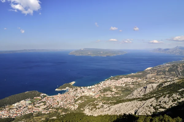 Cidade Makarska — Fotografia de Stock