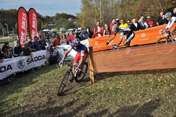 Querfeldein uci tschechische republik 2013 — Stockfoto