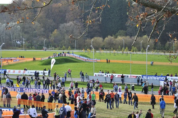 Cyclo cross uci České republiky 2013 — Stock fotografie