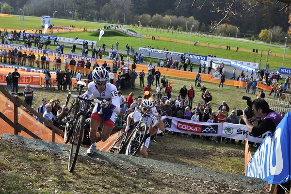 Querfeldein uci tschechische republik 2013 — Stockfoto