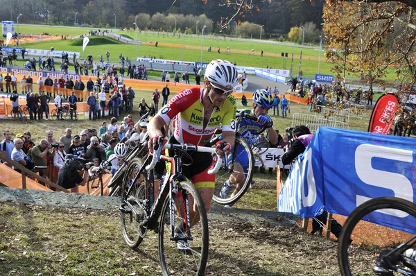 Cyclo cross uci České republiky 2013 — Stock fotografie