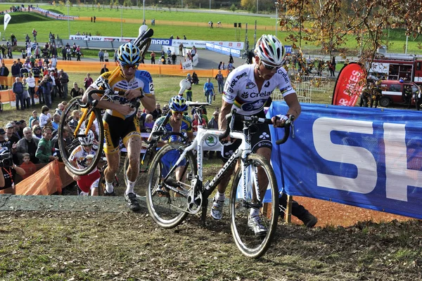 Querfeldein uci tschechische republik 2013 — Stockfoto