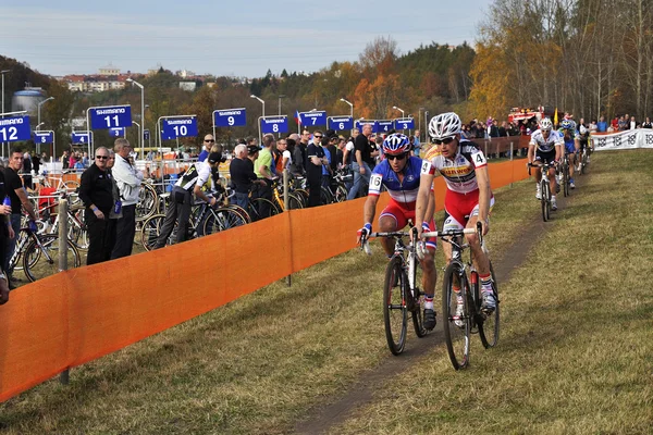 Cyclo cross uci Czechy 2013 — Zdjęcie stockowe