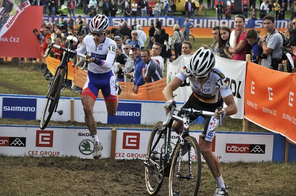 Cyclo Cross UCI Republica Cehă 2013 — Fotografie, imagine de stoc