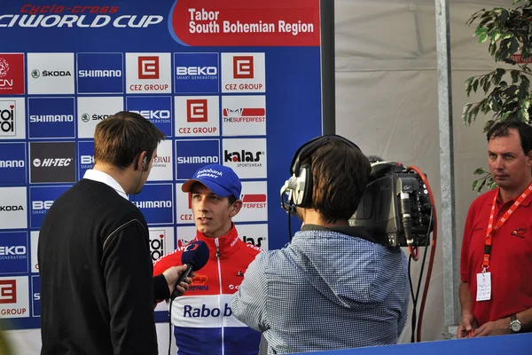 Cyclo Cross UCI República Checa 2013 — Foto de Stock