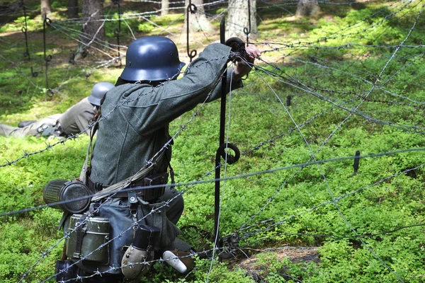 Soldat allemand — Photo