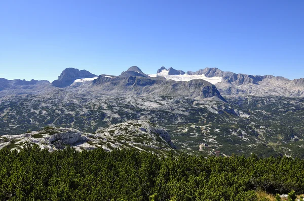 Titta på klippiga bergen — Stockfoto