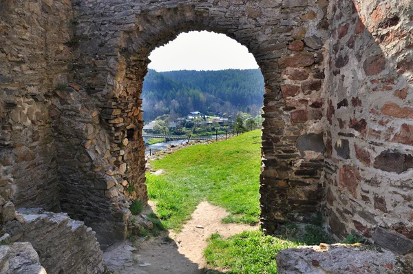 Gammal ruin i tne södra bohem. — Stockfoto