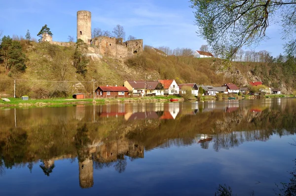 Alte Ruine in tne südböhmische. — Stockfoto