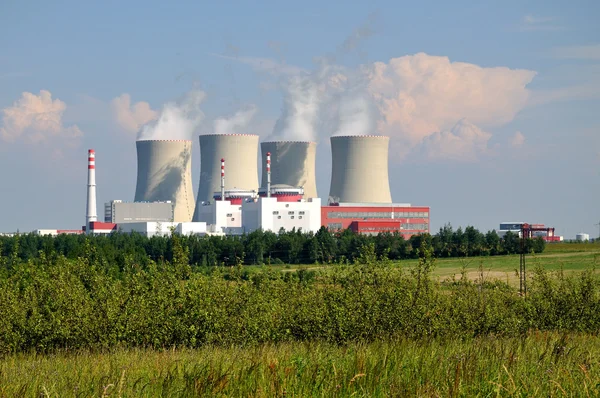Elektriska kärn-driva posterar — Stockfoto