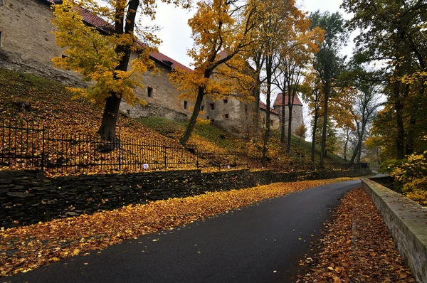 Weg rund um die Burg — Stockfoto