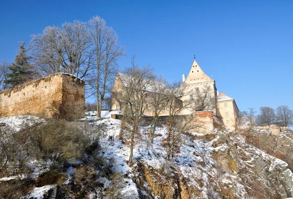 Маленький исторический замок — стоковое фото