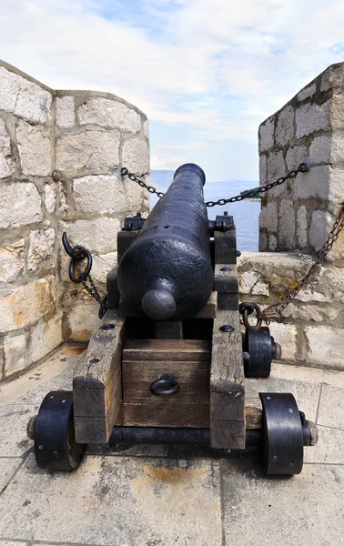 Cannone storico — Foto Stock