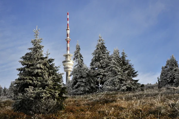 Nadajnik telewizyjny — Zdjęcie stockowe