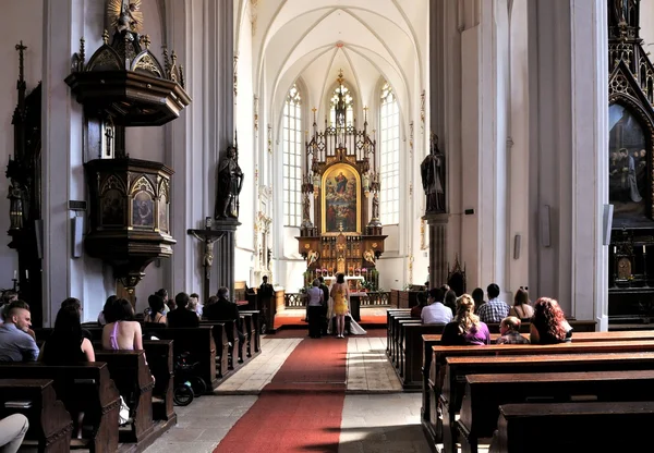 Wedding in the Church — Stock Photo, Image