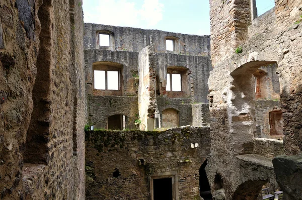 Velha ruína em tne Boêmio do Sul . — Fotografia de Stock