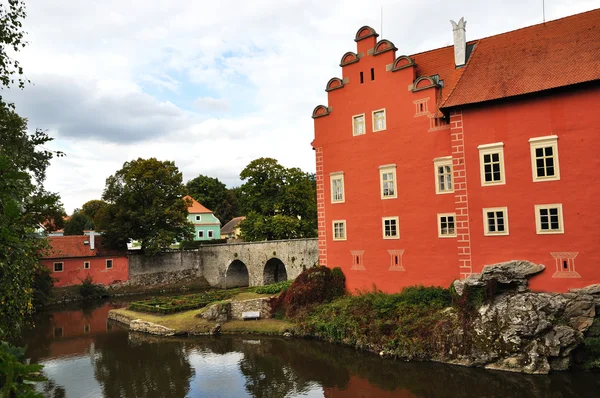 Romantik Kırmızı chateau — Stok fotoğraf