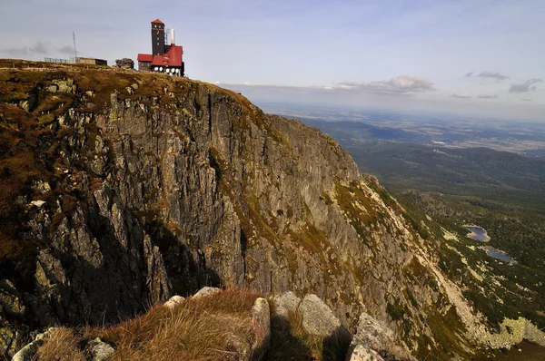 Śnieg pit — Zdjęcie stockowe