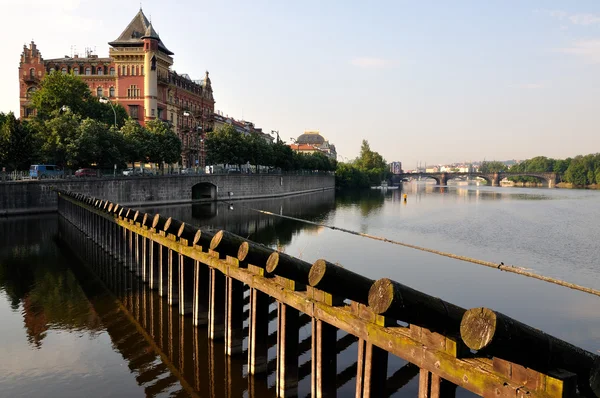 A vista da bela cidade de Praga — Fotografia de Stock